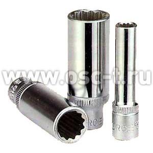 FORCE головка 1/4" длинная 6 мм 12-гр. (5295006) (арт: 5295006)