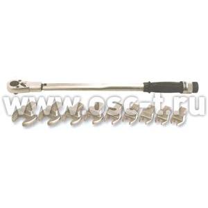 Динамометрический ключ 1/2" 21кг в кейсе с наконечн.13-30mm (Topex 37D108 P.L.) (арт: Top_37D108P.L)